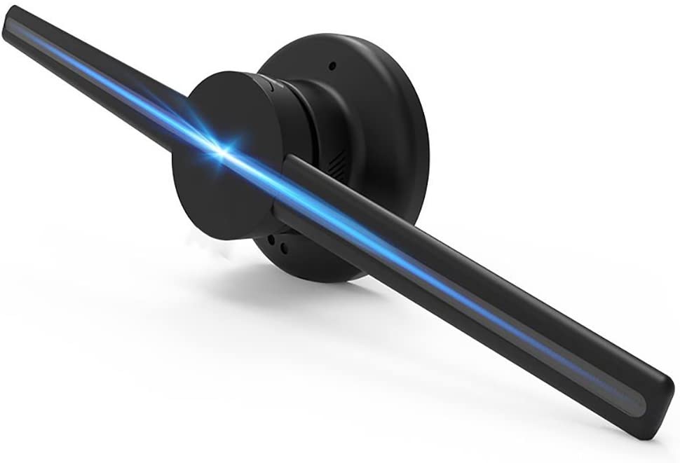 TREND 150cm Holographic Advertising Fan – 3D LED Display with Bluetooth Audio, High Resolution, and Remote Control – Perfect for Retail & Events, Sleek Black Design TREND 150cm Holographic Advertising Fan – 3D LED Display with Bluetooth Audio, High Resolution, and Remote Control – Perfect for Retail & Events, Sleek Black Design